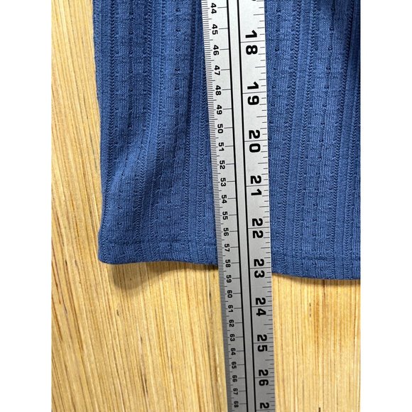 Lauren Conrad - Women's Blue Shirt Round Neckline - Small - Picture 7 of 15